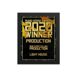 2020 Production – New Stroytelling Production – Light House Framed poster