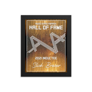 Hall of Fame - Hall of Fame Inductees - Slick Bracer Framed poster