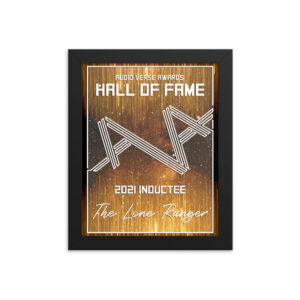 Hall of Fame - Hall of Fame Inductees - The Lone Ranger Framed poster